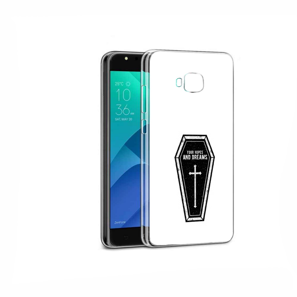 Чехол MyPads Tocco для Asus ZenFone 4 Selfie гроб с мечтами
