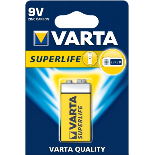 

Батарейка Varta Superlife 6F22 9V