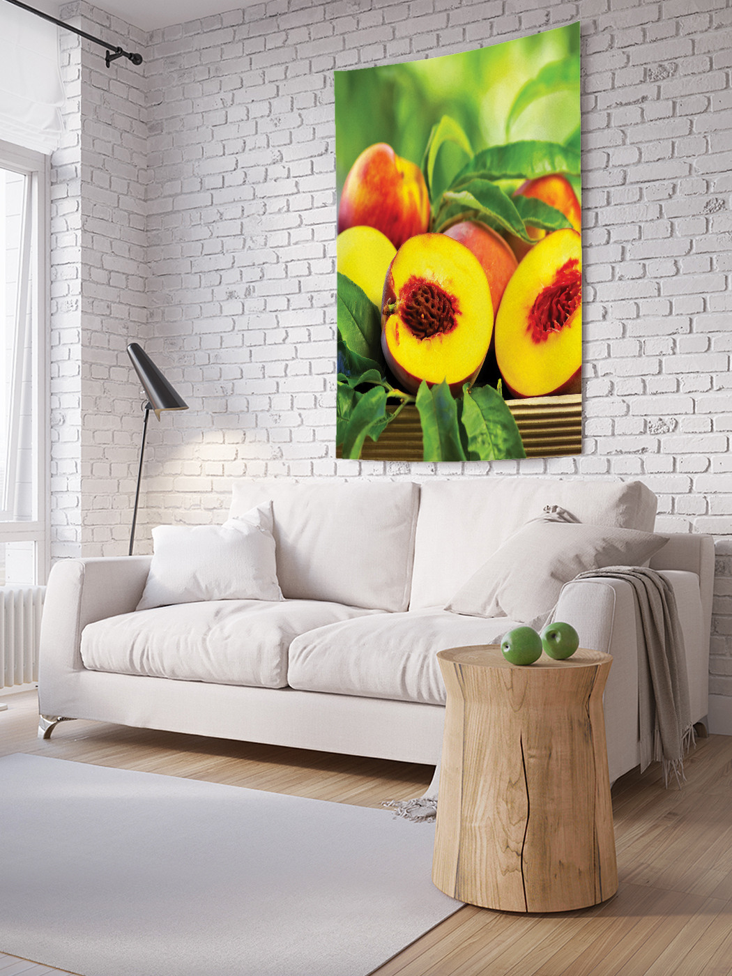 

Вертикальное фотопанно на стену JoyArty Персиковый сад 100x150 см, Персиковый сад