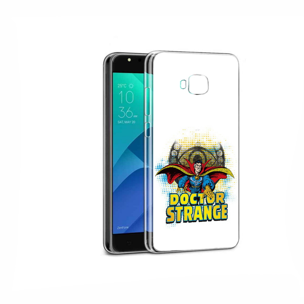 

Чехол MyPads Tocco для Asus ZenFone 4 Selfie доктор стренж рисунок, Прозрачный, Tocco