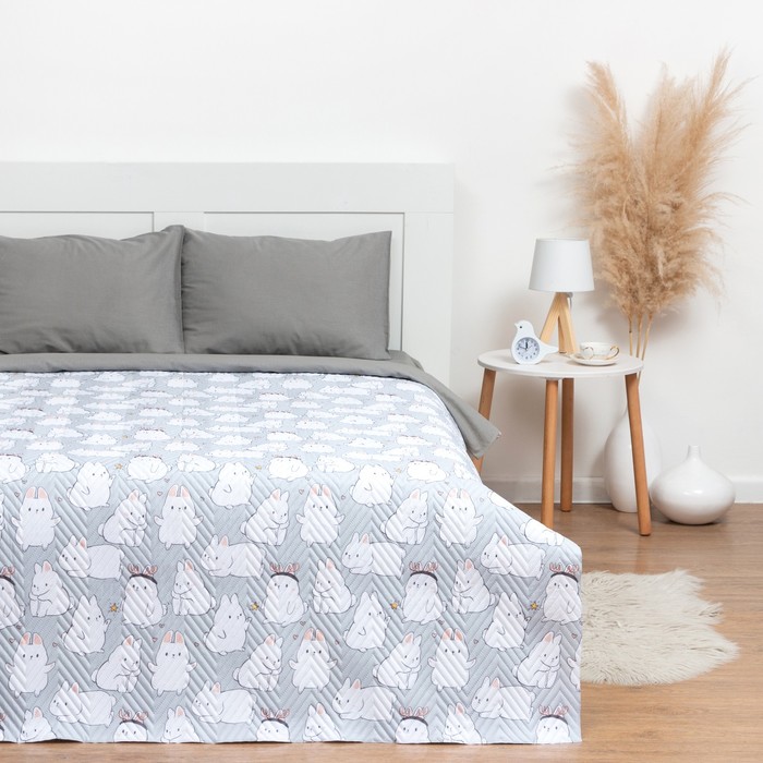 

Покрывало Этель Евро Cute rabbits, 230х210 см