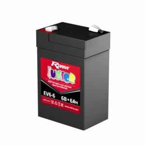 

Аккумулятор тяговый RDrive Junior EV6-6 (6В 6 Ач) AGM