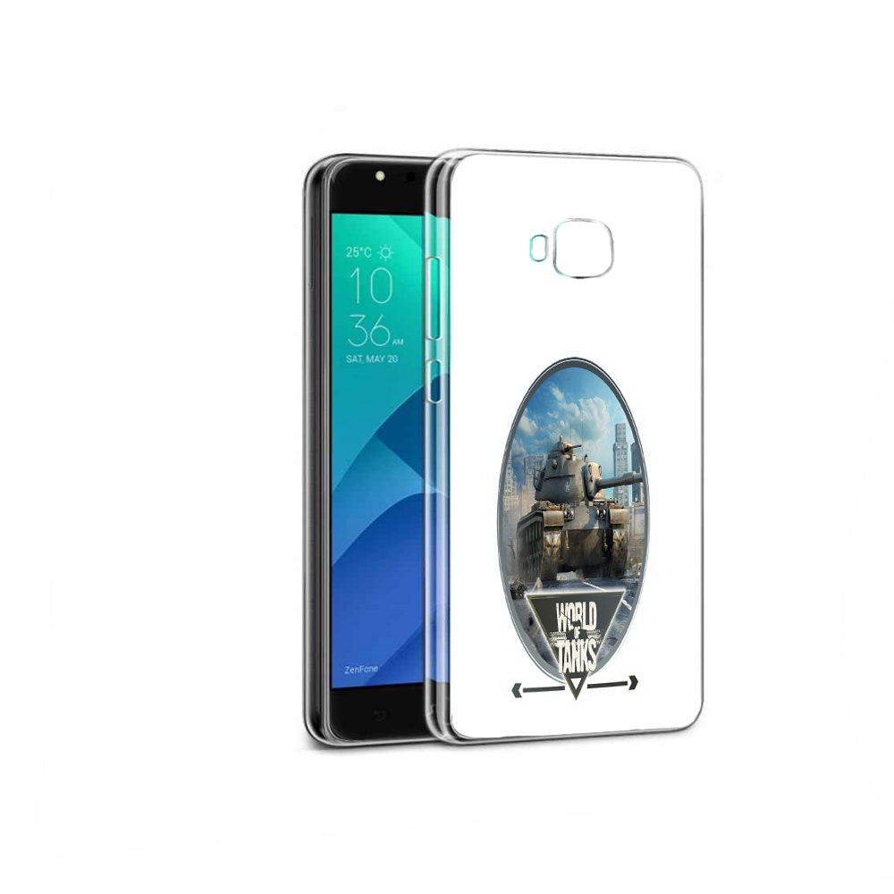 Чехол MyPads Tocco для Asus ZenFone 4 Selfie игра с танками