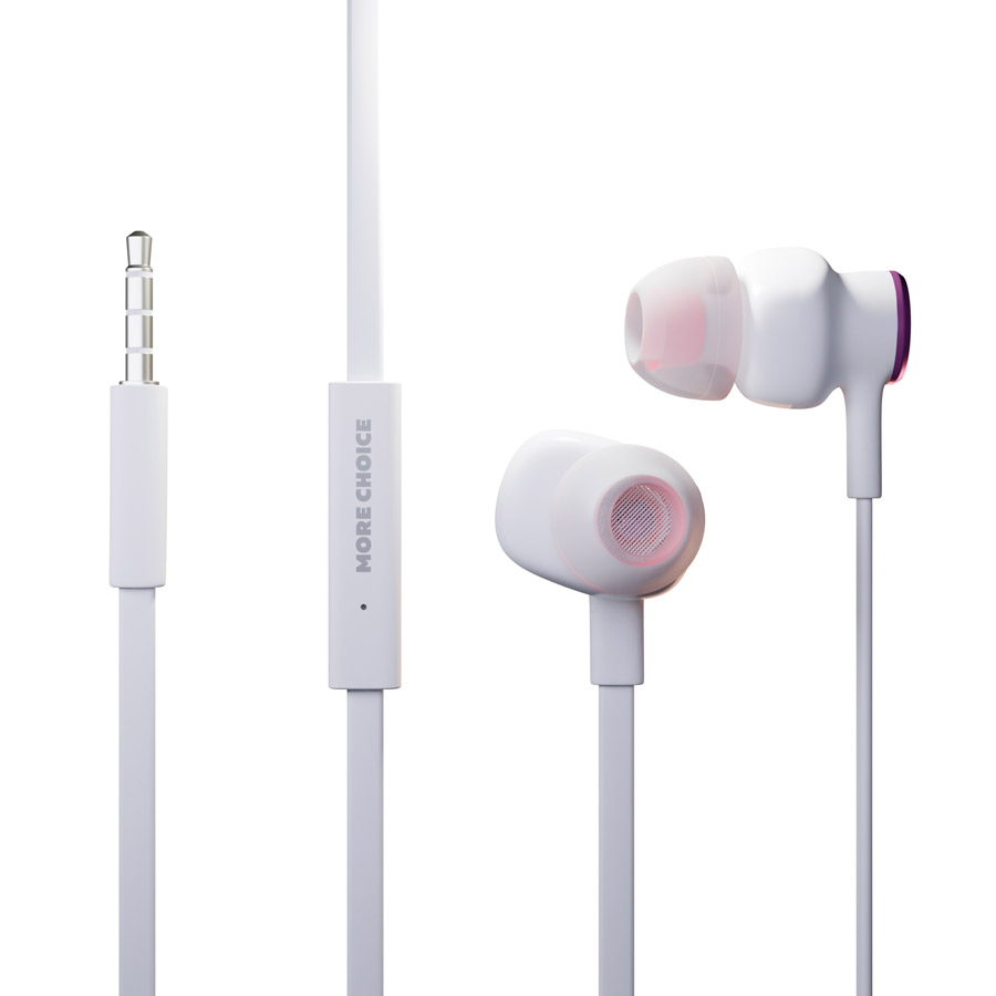 

Проводные наушники More Choice P42 White, P42