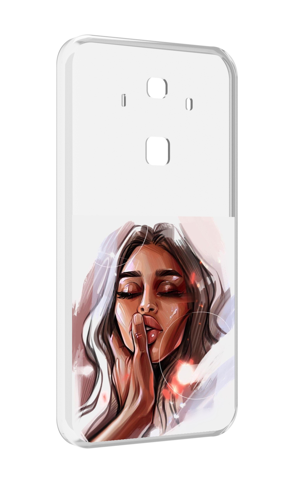 

Чехол MyPads Большие-губы женский для Huawei Mate 10 Pro, Прозрачный, Tocco
