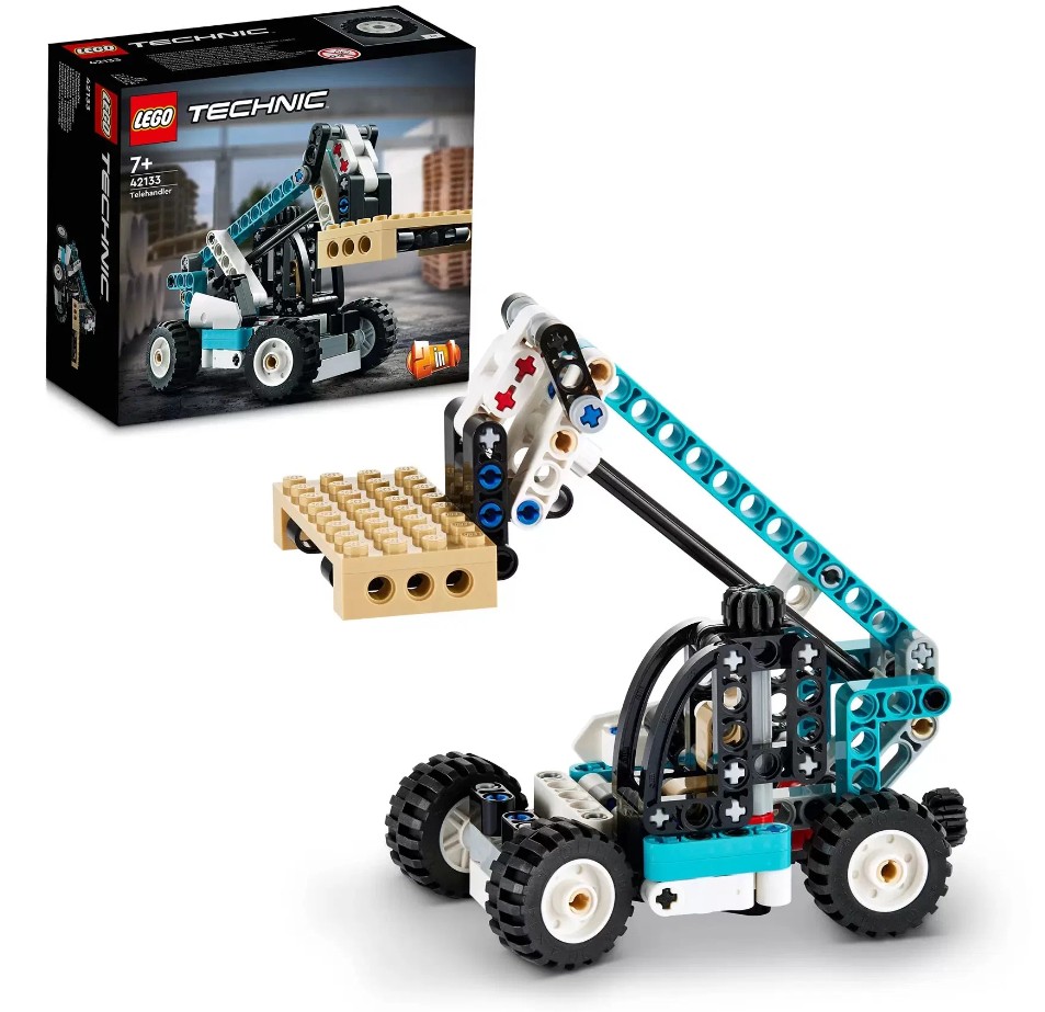 

Конструктор LEGO Technic 42133 Телескопический погрузчик, 143 детали, 42133