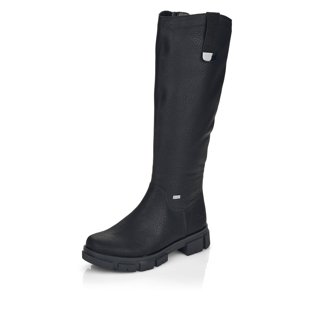 

Сапоги женские Rieker Y7190-00 черные 4 UK, Черный, Y7190-00