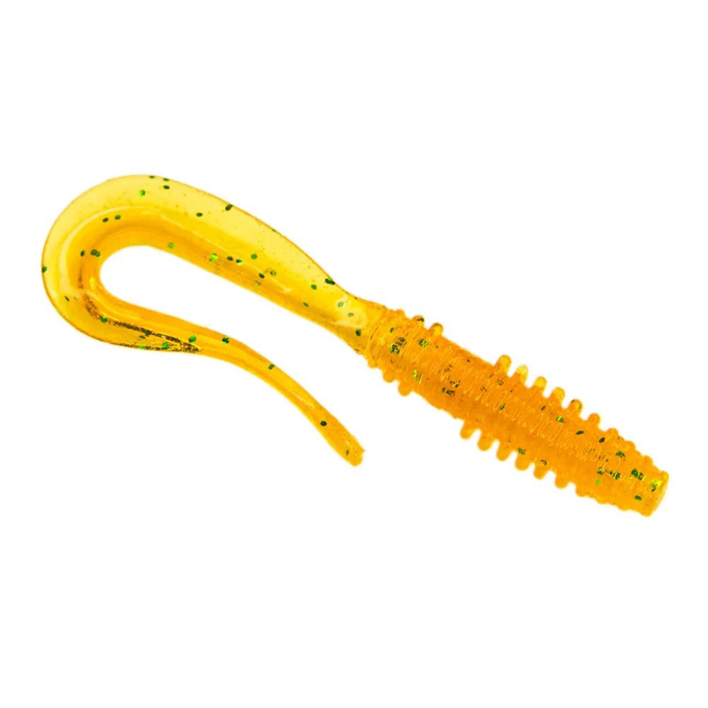 

Мягкие приманки Esox FAST WAG 3.0" (76мм) # FK007 / Green Amber (7шт), Оранжевый, Fast Wag