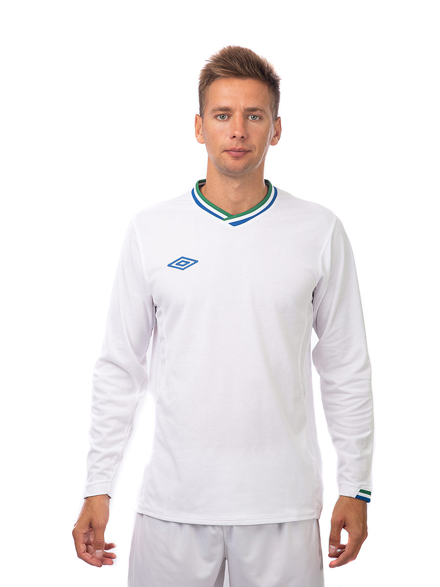 Лонгслив унисекс Umbro U94395 белый S 2860₽