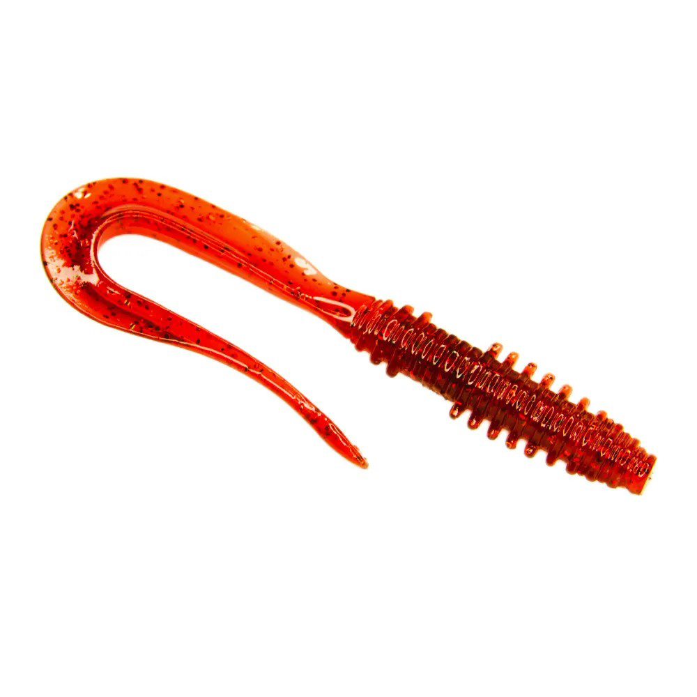 

Мягкие приманки Esox FAST WAG 3.0" (76мм) # FK033 / Bloodworm+ (7шт), Красный, Fast Wag