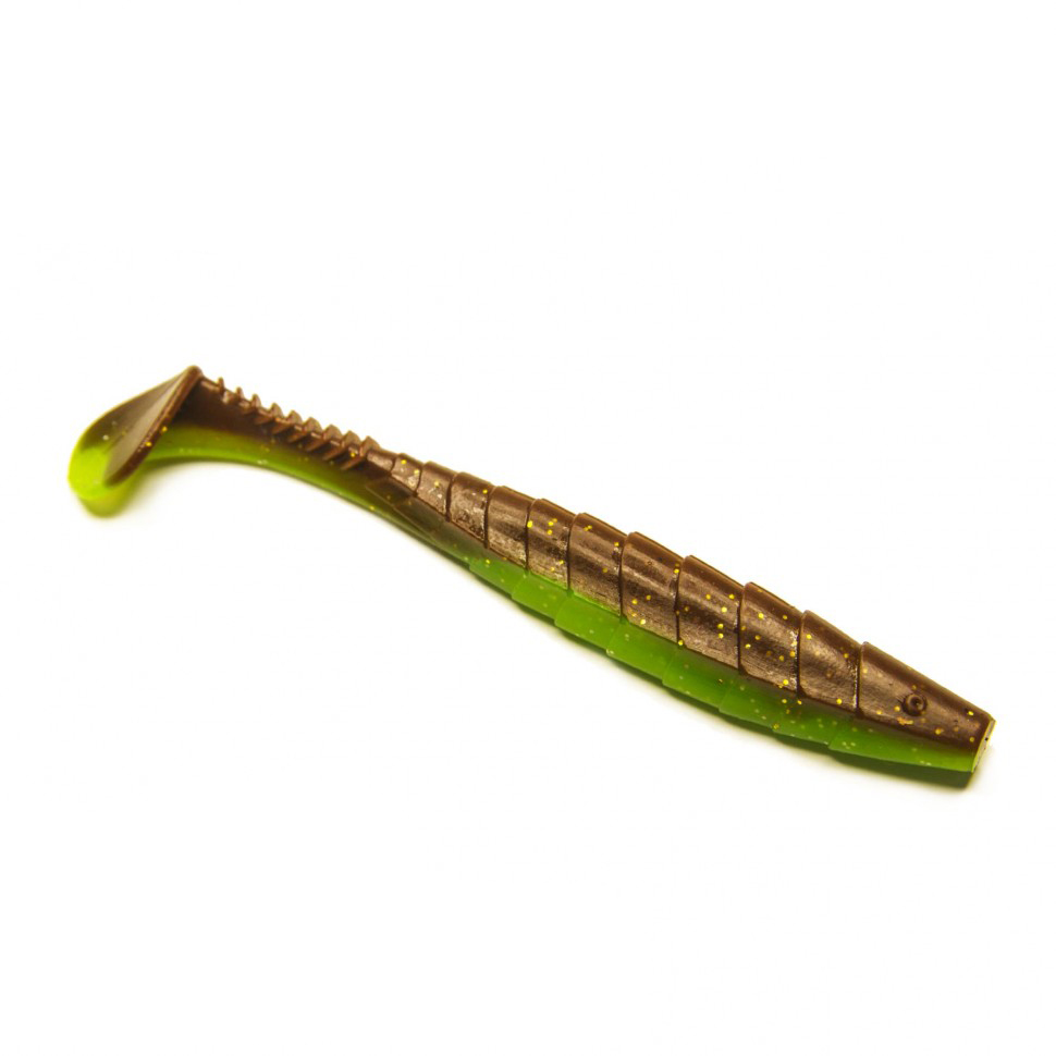 

Мягкие приманки Esox GEKASA 4.0" (102мм) # DC002 (5шт), Коричневый;зеленый, Gekasa