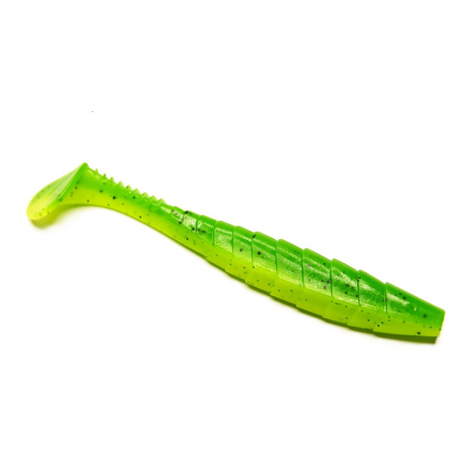 

Мягкие приманки Esox GEKASA 4.0" (102мм) # DC006 (5шт), Зеленый;желтый, Gekasa