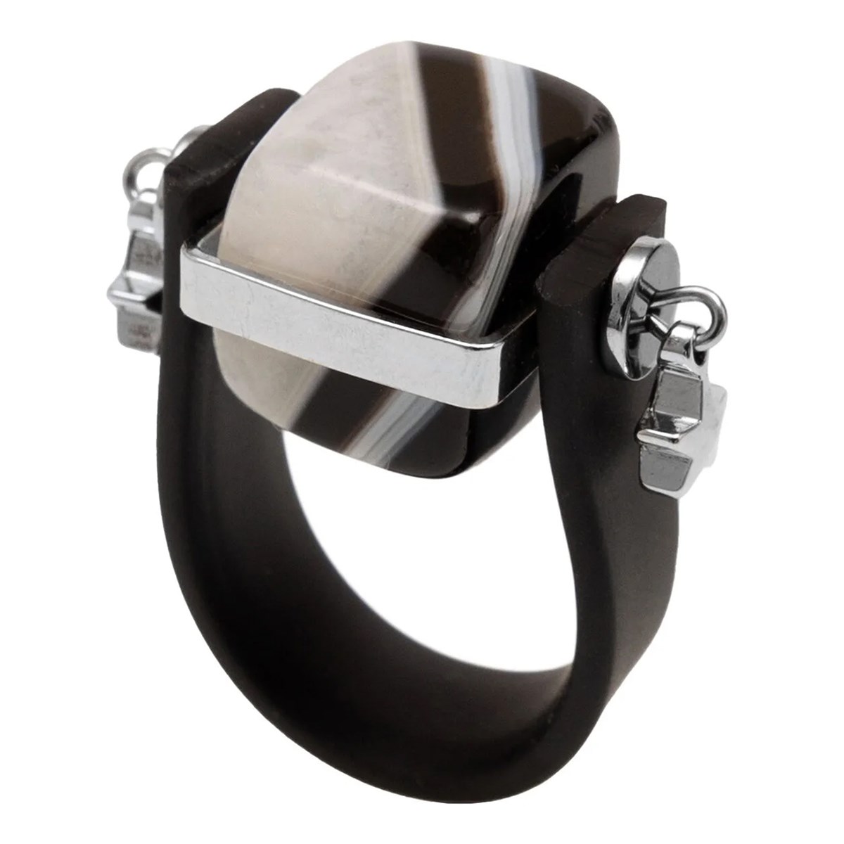 

Кольцо Demetra 56456 черное, 56456