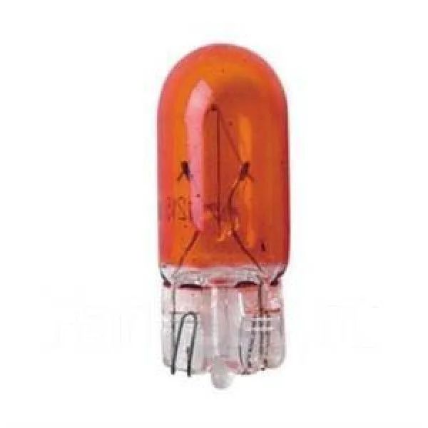 

Лампа накаливания [WY5W T10 12V 5W W2.1X9.5d ORANGE]