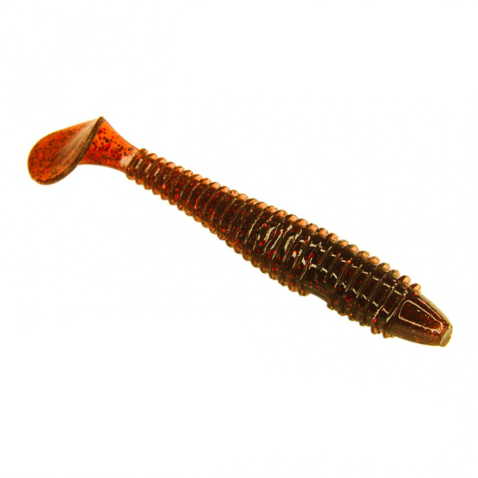 Мягкие приманки Esox SWINKY 3.4 (87 мм) # FK033 / Bloodworm  (6 шт)