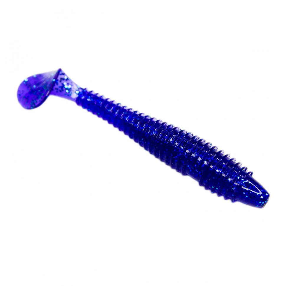 

Мягкие приманки Esox SWINKY 4.5" (114мм) # FK019 / Violet Blue (4шт), Синий, Swinky