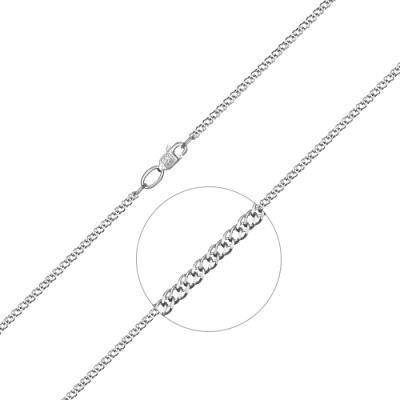 

Цепочка из белого золота 45 см PLATINA jewelry 21-0311-030-1120-17, 21-0311-030-1120-17