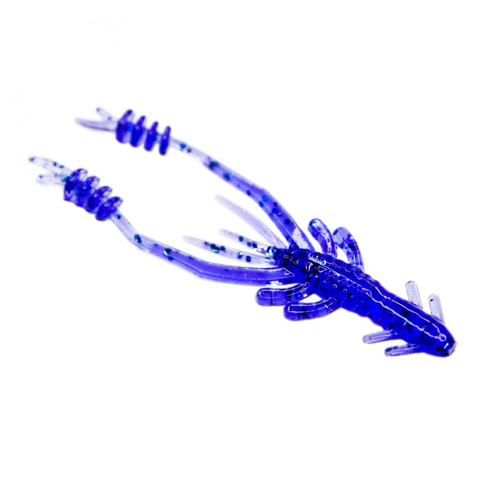 

Мягкие приманки Esox SWISH SHRIMP 2.0" (50мм) # FK019 / Violet Blue (10шт), Синий, Swish