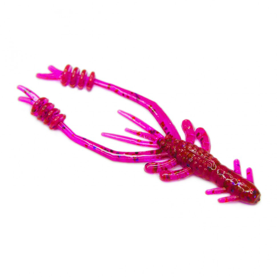 

Мягкие приманки Esox SWISH SHRIMP 2.0" (50мм) # FK029 / Lox Evo (10шт), Красный;розовый, Swish