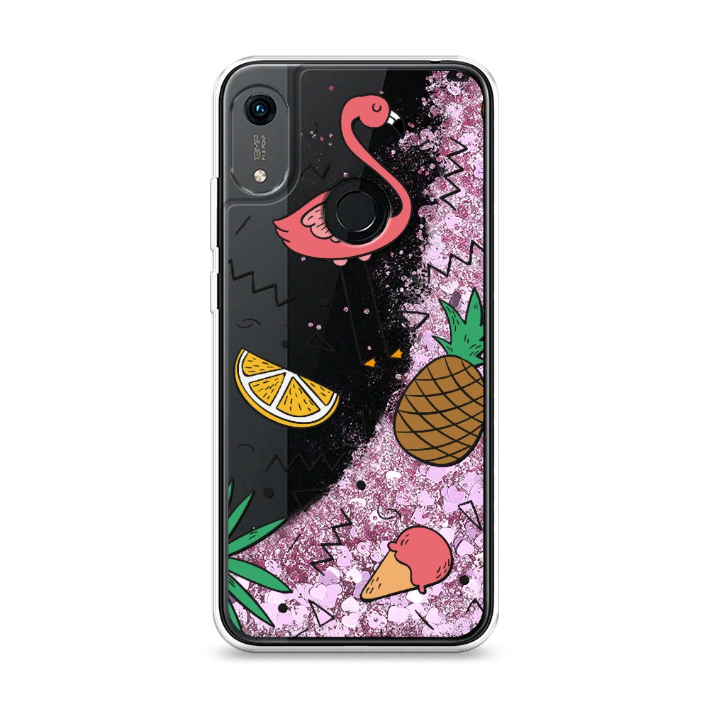 

Силиконовый чехол "Звездочки графика белая" на ZTE Red Magic 5S, Звездочки графика белая