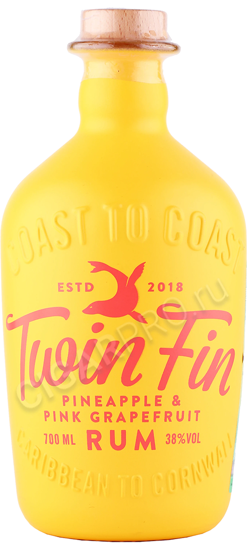 

Ром золотой Southwestern Distillery Twin Fin Pineapple & Pink Grapefruit 38% 0,7л