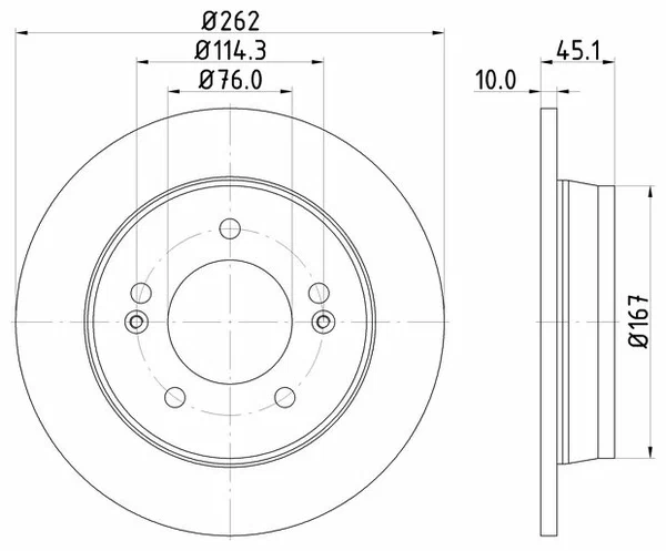

Тормозной диск NISSHINBO ND6066K