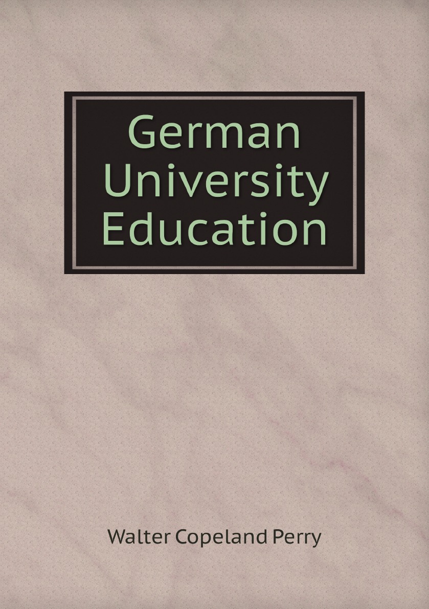 

German University Education