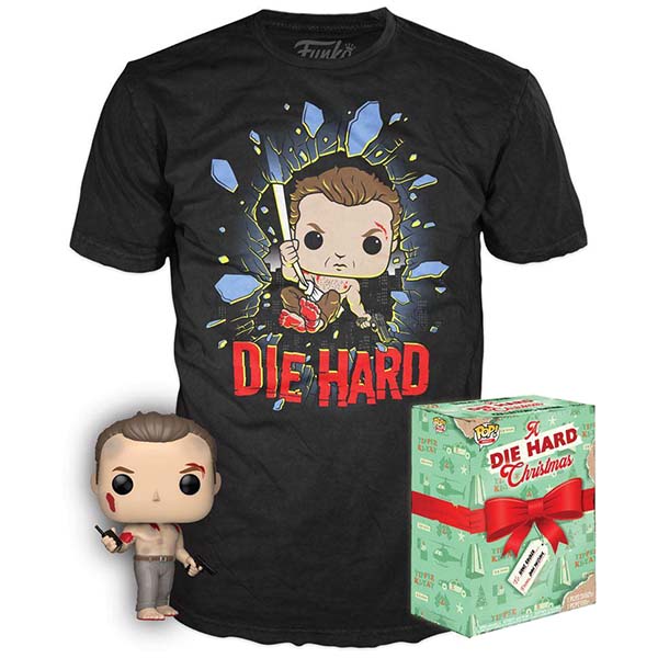 фото Набор funko die hard - pop! tees (фигурка / футболка) (размер s)