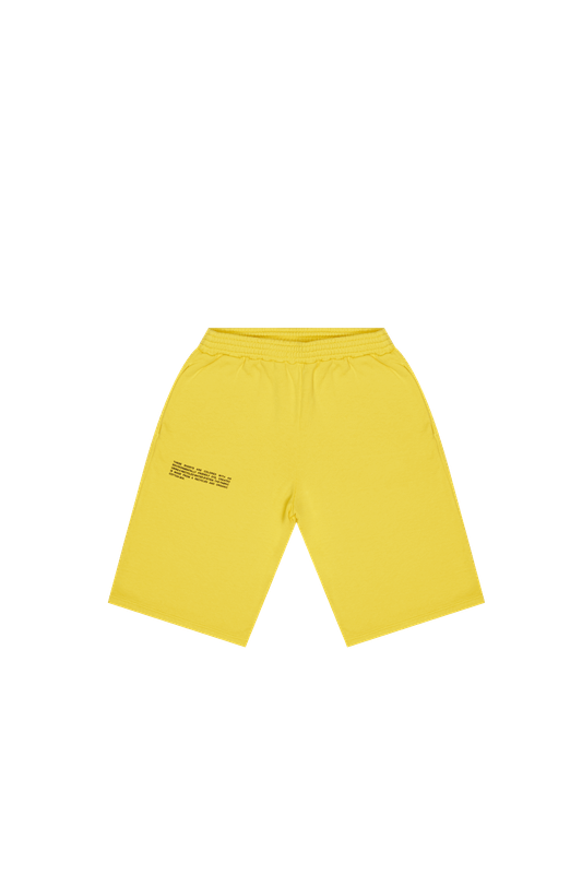 Повседневные шорты унисекс PANGAIA 282 желтые XS 7700₽