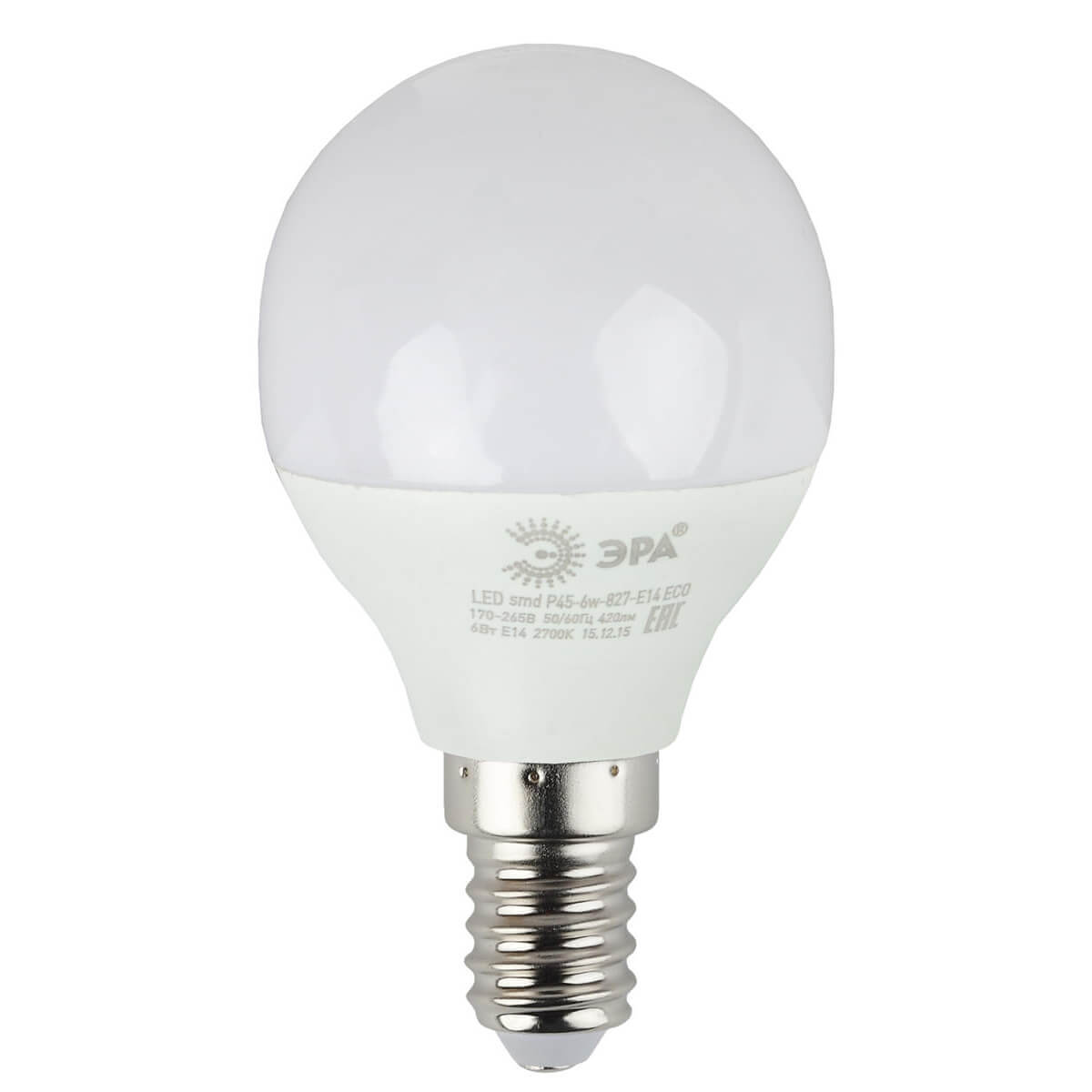 

Эра P45-6w-840-E14 ECO