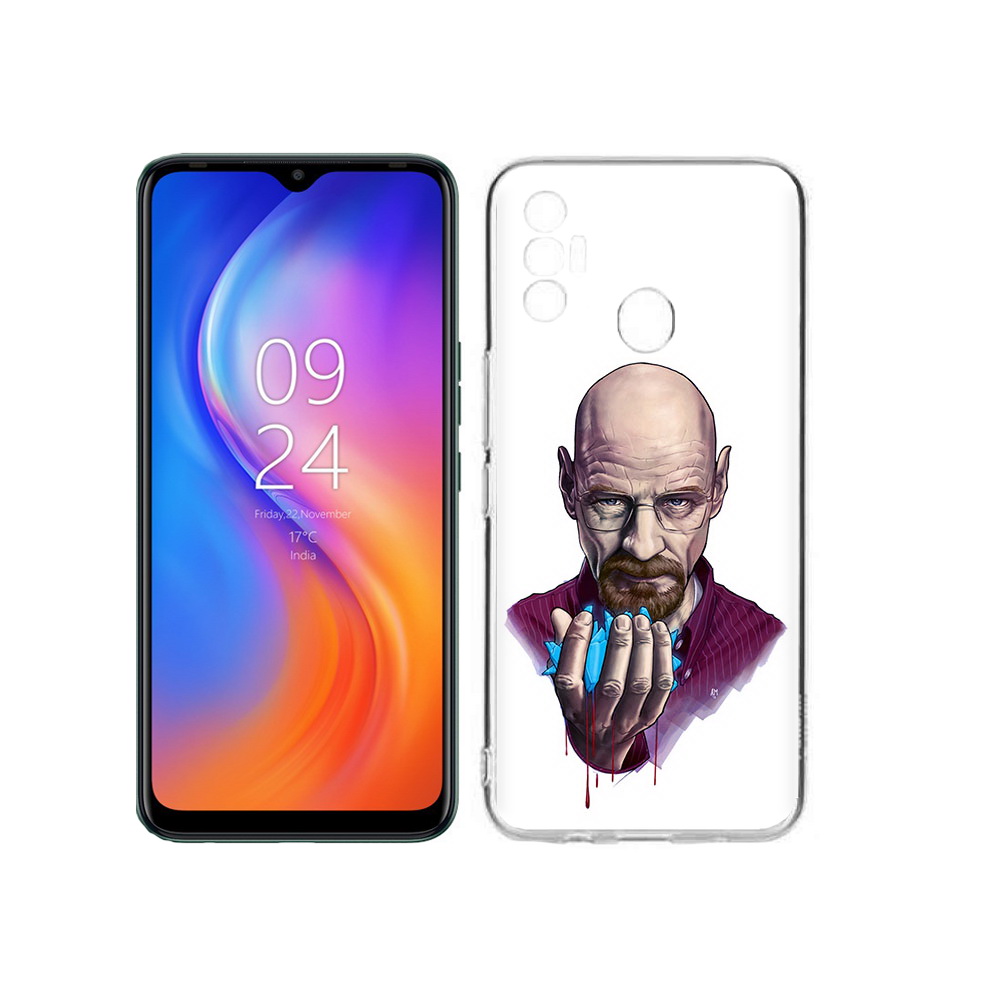 

Чехол MyPads Tocco для Tecno Spark 7 разработчик, Прозрачный, Tocco