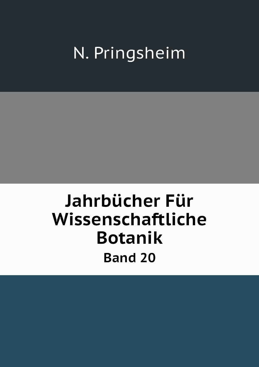 

Jahrbucher Fur Wissenschaftliche Botanik