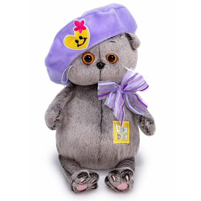 

Мягкая игрушка «Басик Bady в берете», 20 см