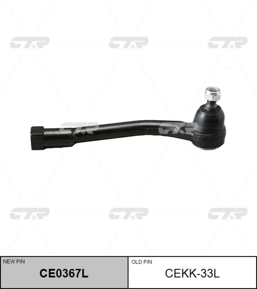 

Наконечник рулевой тяги L (старый арт. CEKK-33L)