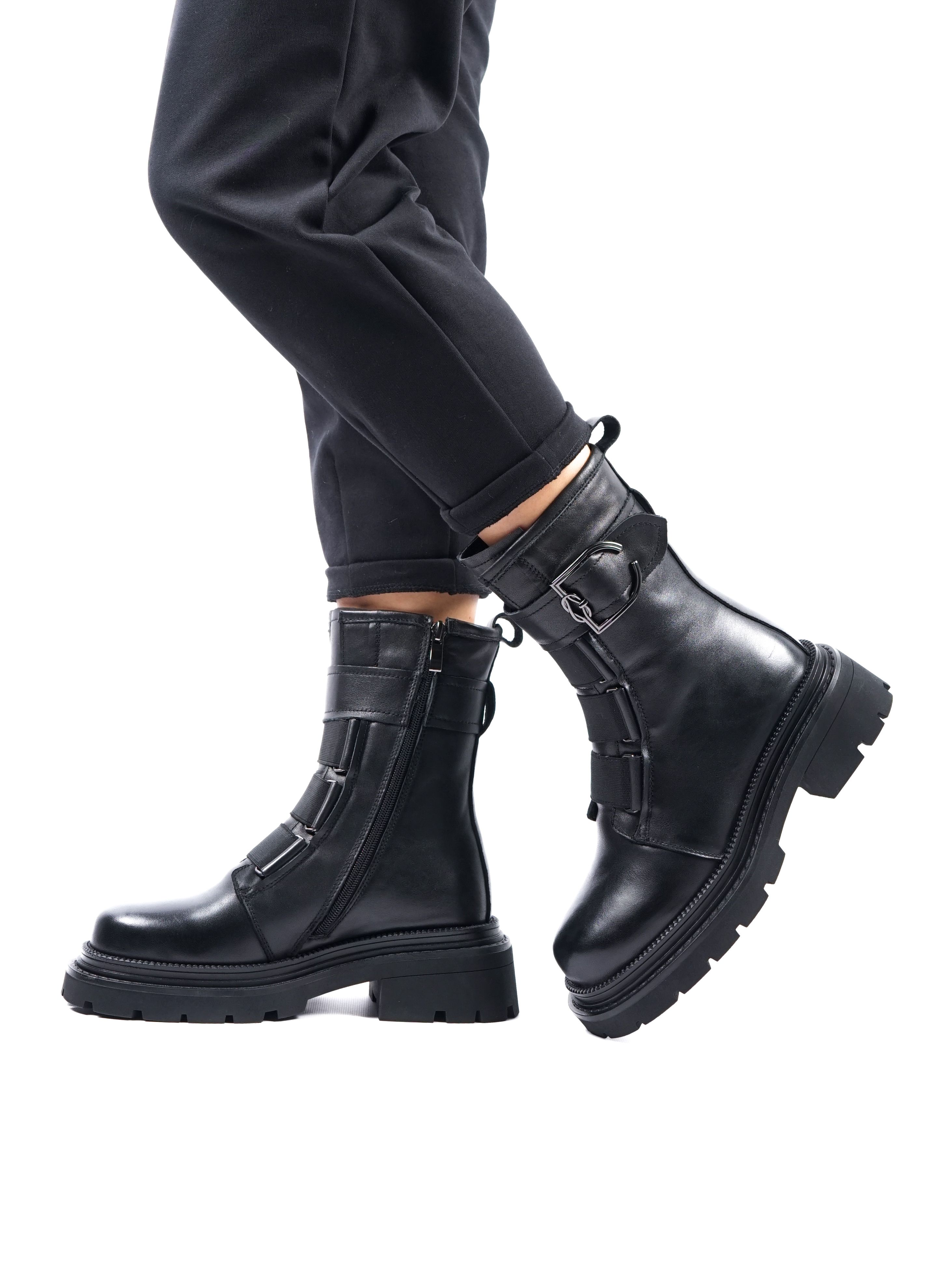

Ботинки женские 365 Shoes H605M-Q6133-1 черные 38 RU, Черный, H605M-Q6133-1