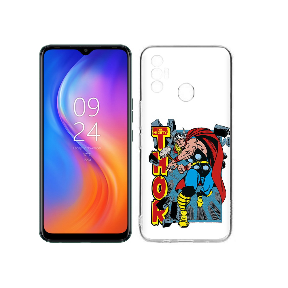 Чехол MyPads Tocco для Tecno Spark 7 тор комикс
