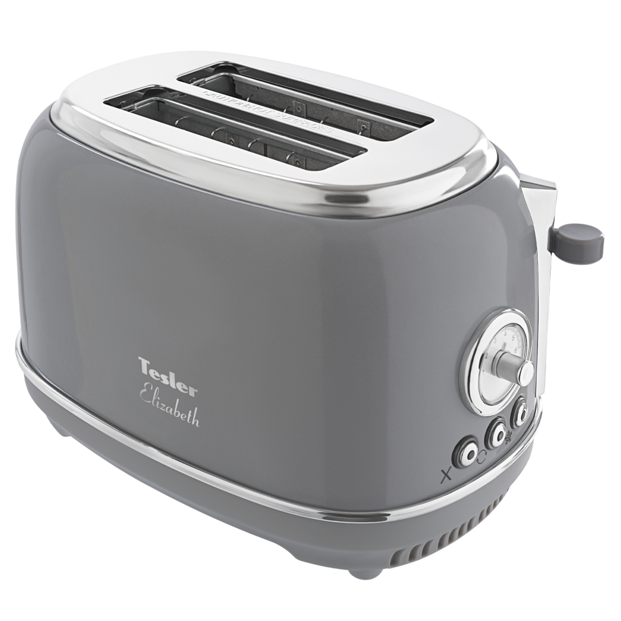 Тостер TESLER TT-245 GREY тостер tesler tt 204 grey