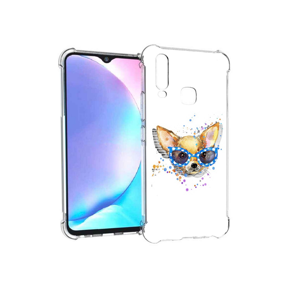 

Чехол MyPads Tocco для Vivo Y17 чихуа-хуа в очках (PT136369.382.691), Tocco
