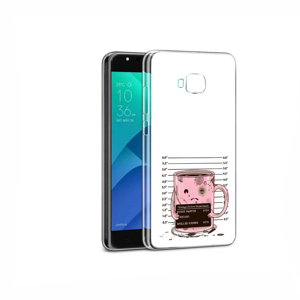 

Чехол MyPads Tocco для Asus ZenFone 4 Selfie кружка, Прозрачный, Tocco