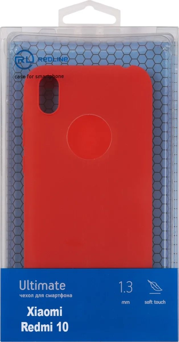 

Чехол Red Line УТ000026741 Ultimate для Xiaomi Redmi 10, красный, Ultimate для Xiaomi Redmi 10, красный
