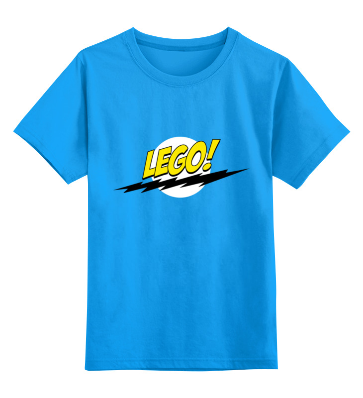 Детская футболка классическая унисекс Printio Лего (lego)