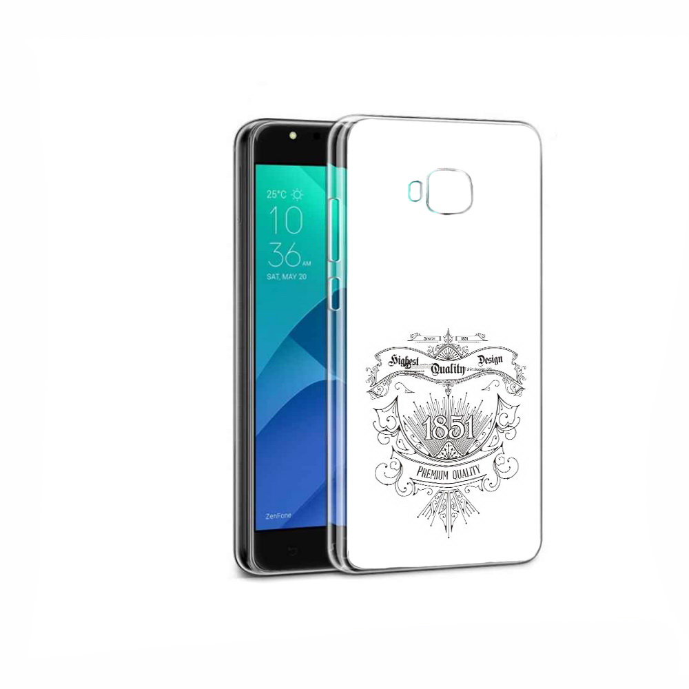 Чехол MyPads Tocco для Asus ZenFone 4 Selfie логотип 1851 год