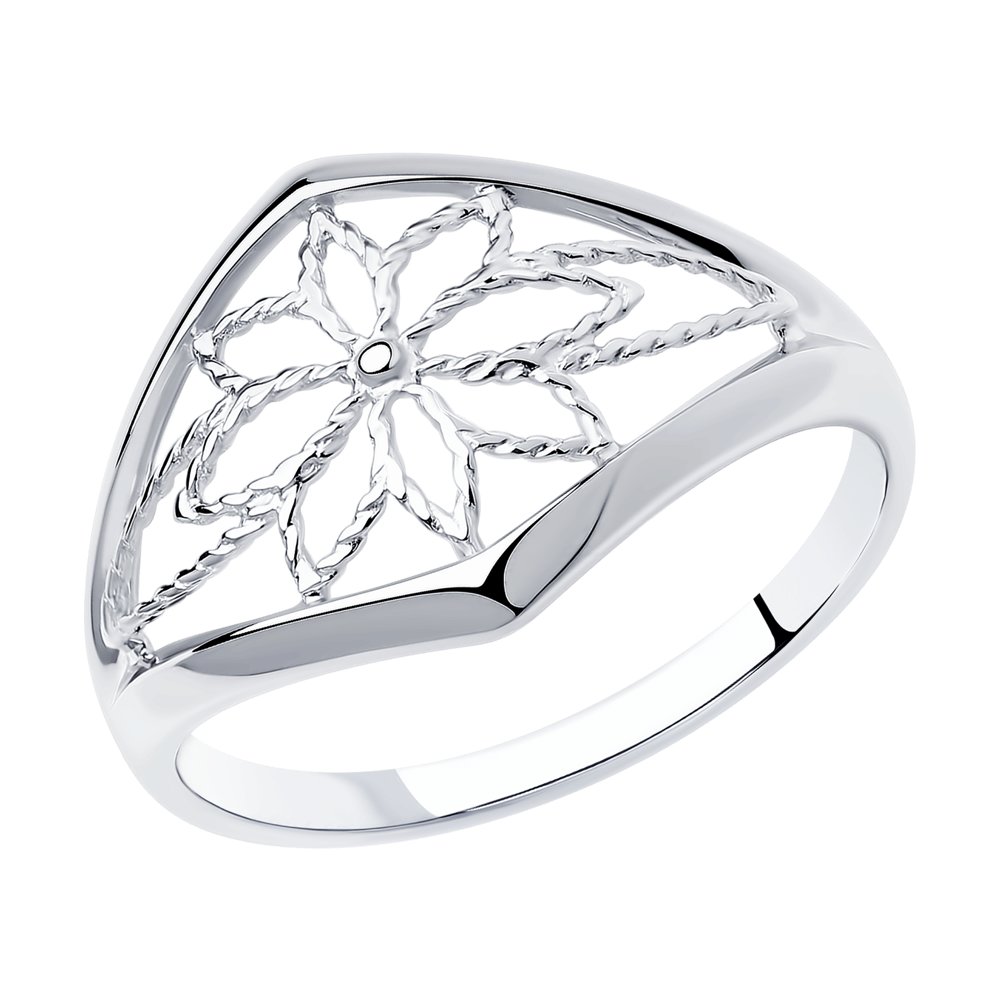 Кольцо из серебра р. 17,5 Diamant 94-110-00765-1