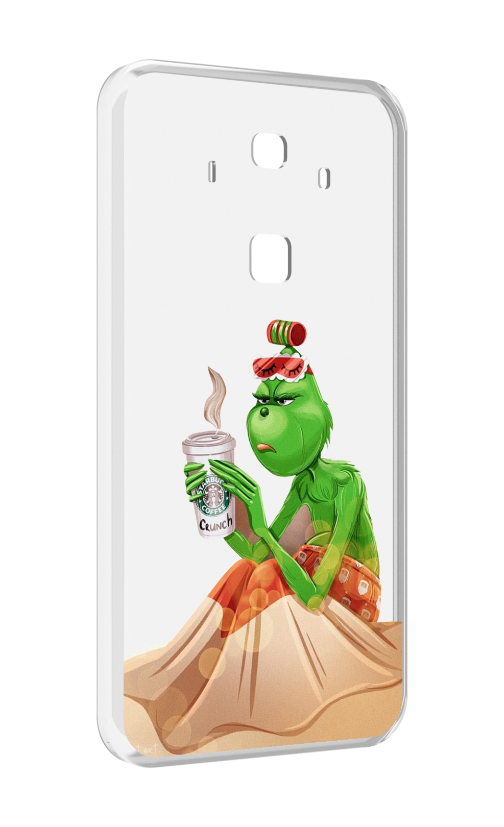 

Чехол MyPads Гринч-в-платье для Huawei Mate 10 Pro, Прозрачный, Tocco
