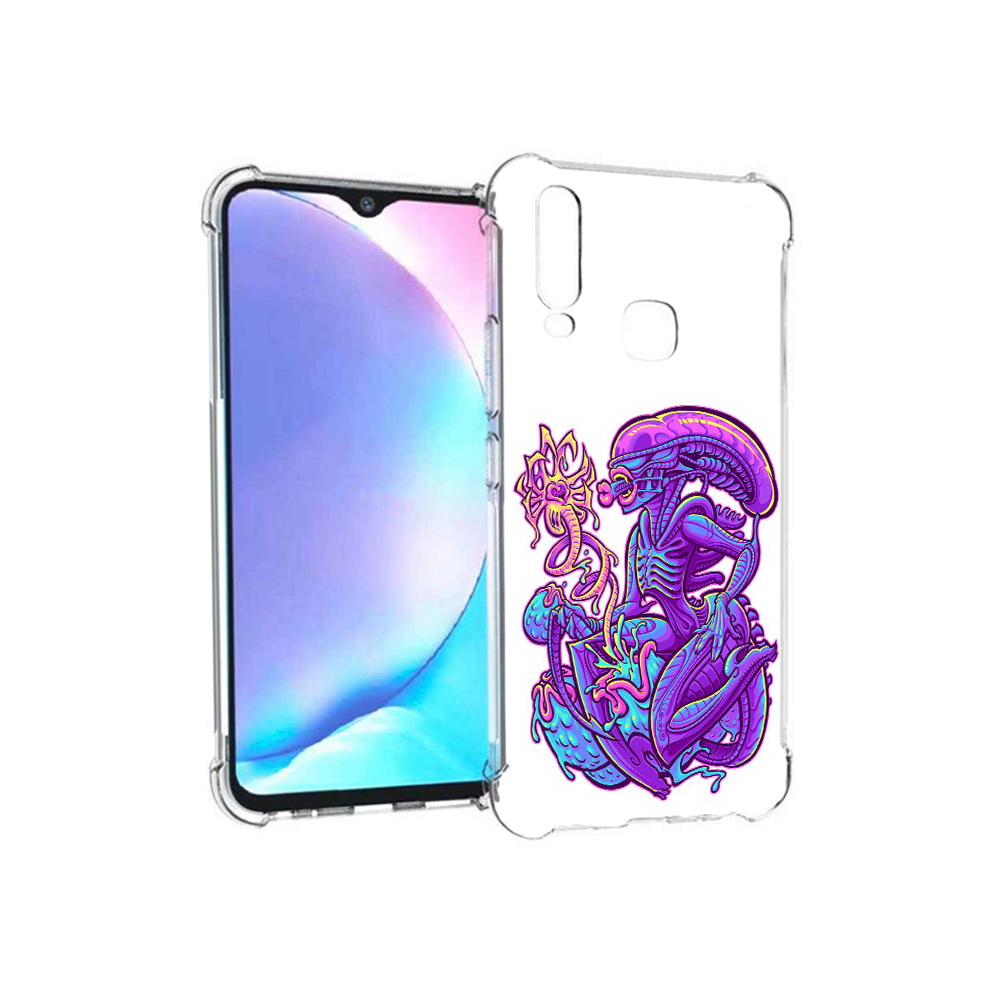 

Чехол MyPads Tocco для Vivo Y17 чужой фиолетовый цвет (PT136369.382.693), Tocco