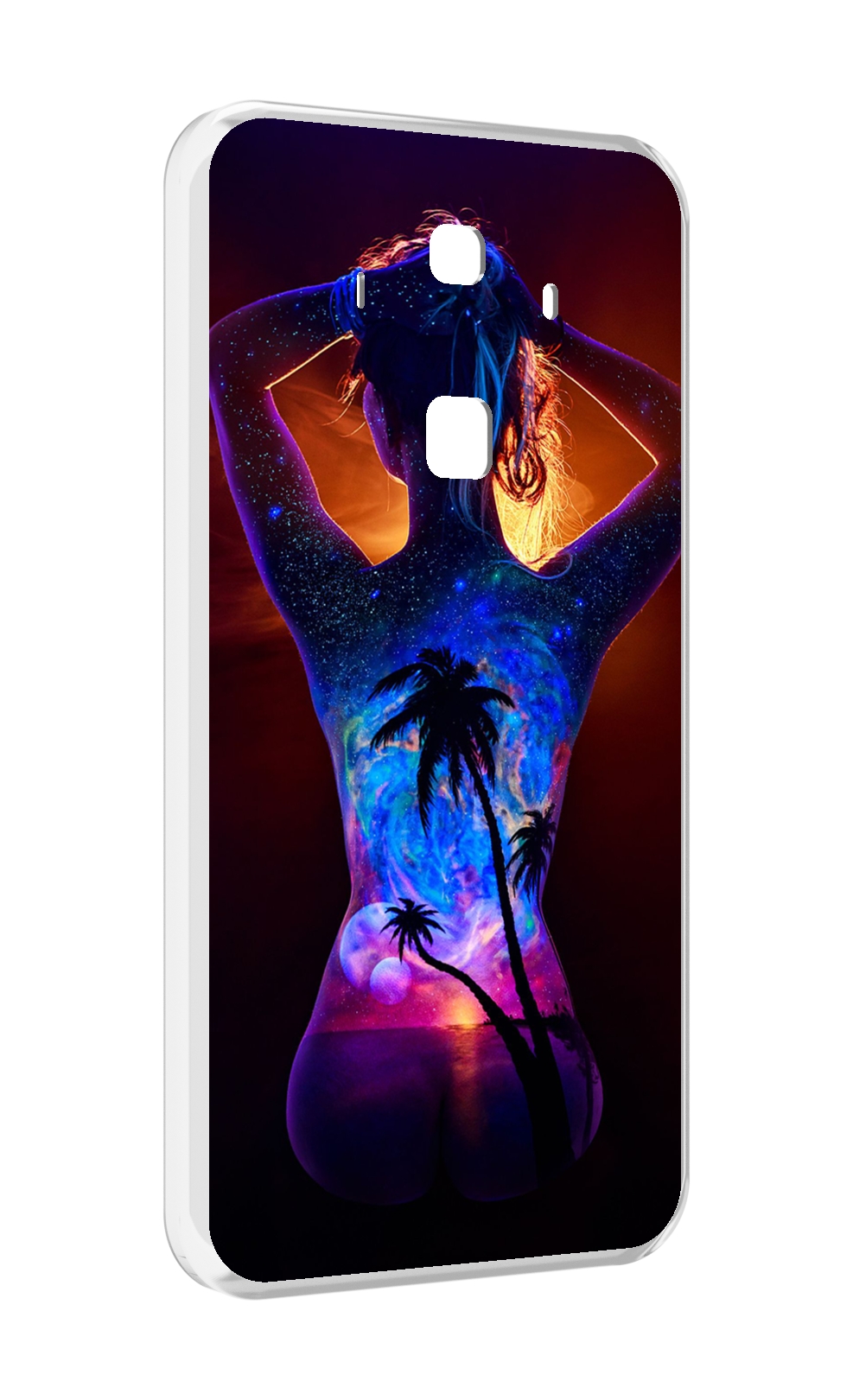 

Чехол MyPads Девушка-и-пальмы женский для Huawei Mate 10 Pro, Прозрачный, Tocco