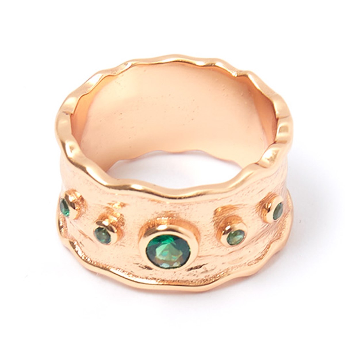 

Кольцо NoBrand 12351 золотистое, 12351