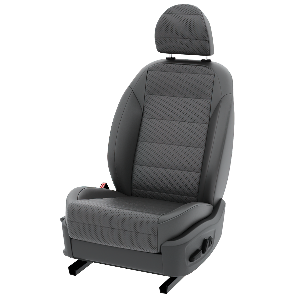 

Чехлы Автолето для БМВ 1 2 F20, F21 купе, 3 двери LA904C144 Экокожа серый и темно-серый, 33