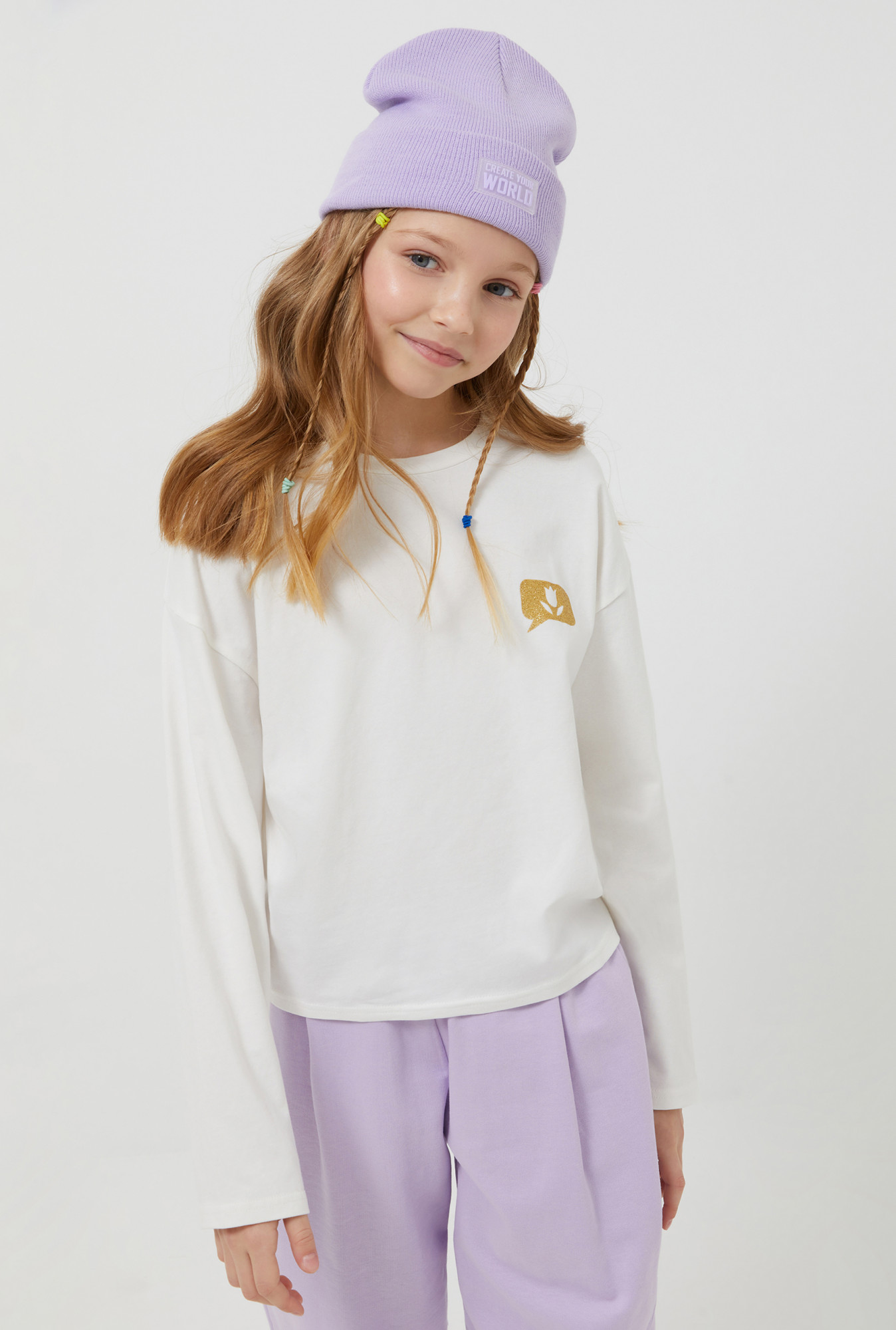 

Лонгслив детский Acoola 20210150058 цв.молочный р.158, 20210150058