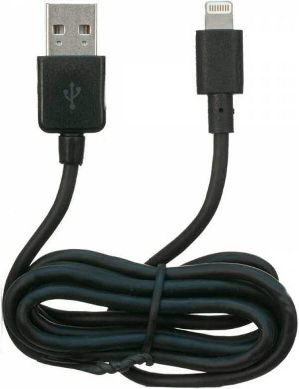 

Gerffins USB- Apple Lightning (черный), USB- Apple Lightning (черный)